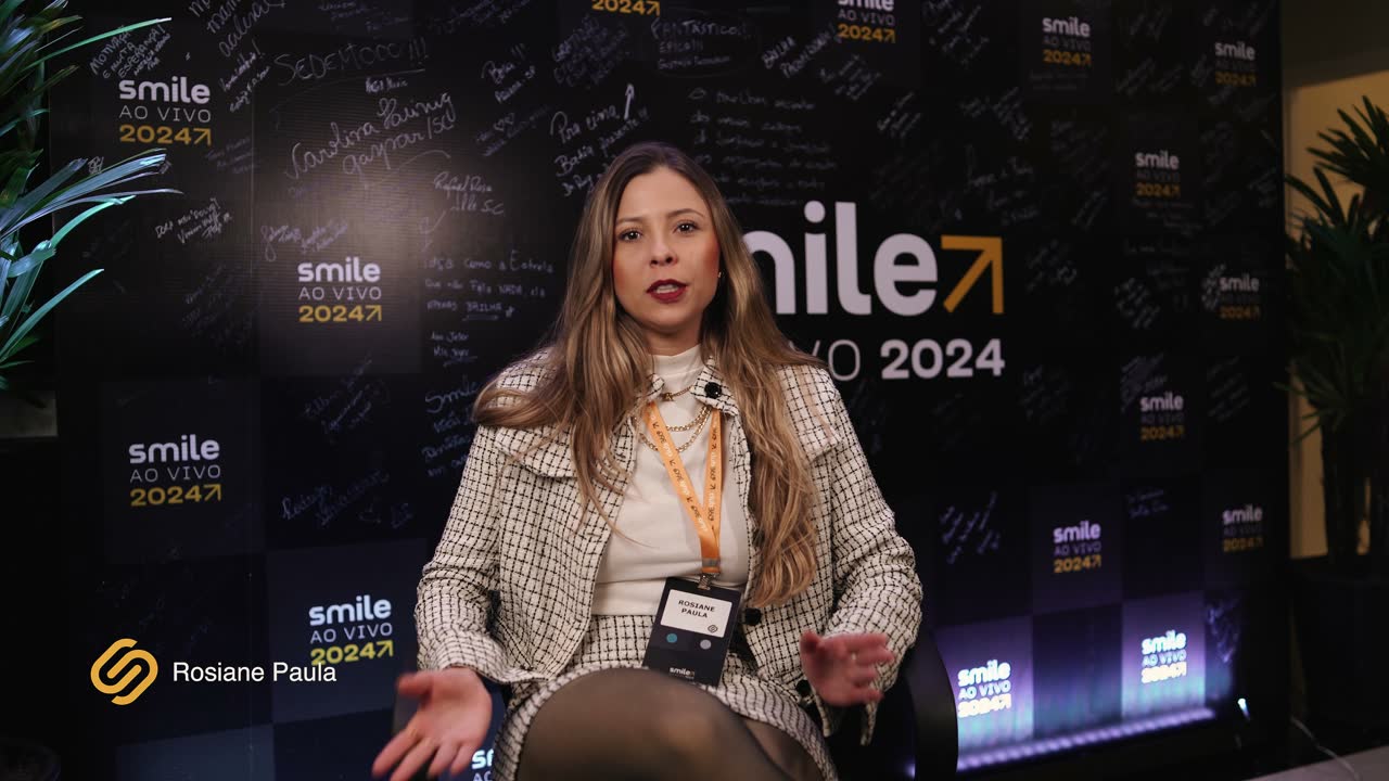 Rosiane Paula, Implantodontia, em depoimento para a Smile University